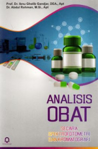 Image of ANALISIS OBAT SECARA SPEKTROFOTOMETRI DAN KROMATOGRAFI