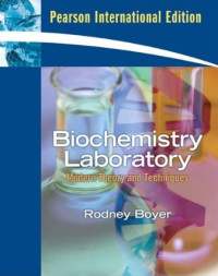 Image of BIOCHEMISTRY LABORATORY : MODERN THEORY AND TECHNIQUES