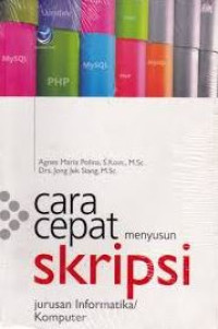 Image of CARA CEPAT MENYUSUN SKRIPSI