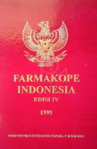 Image of FARMAKOPE INDONESIA EDISI 4