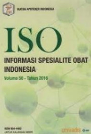 ISO INFORMASI SPESIALITE OBAT INDONESIA VOL 50 TAHUN 2016