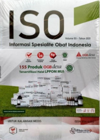 Image of ISO INFORMASI SPESIALITE OBAT INDONESIA VOL 53 TAHUN 2021